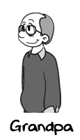 Jeremy And Tim - Character: Grandpa