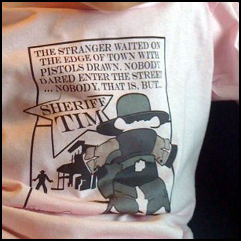 Jeremy And Tim - Tshirt - Sheriff Tim