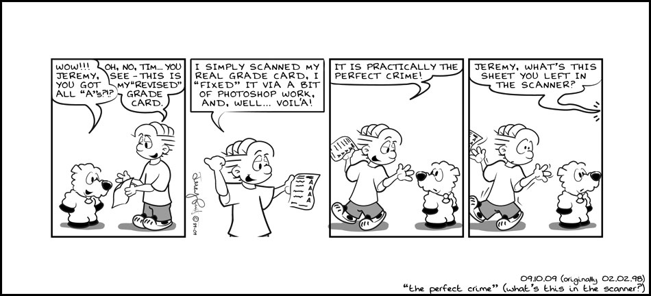 Jeremy And Tim - Comic Strip by Date