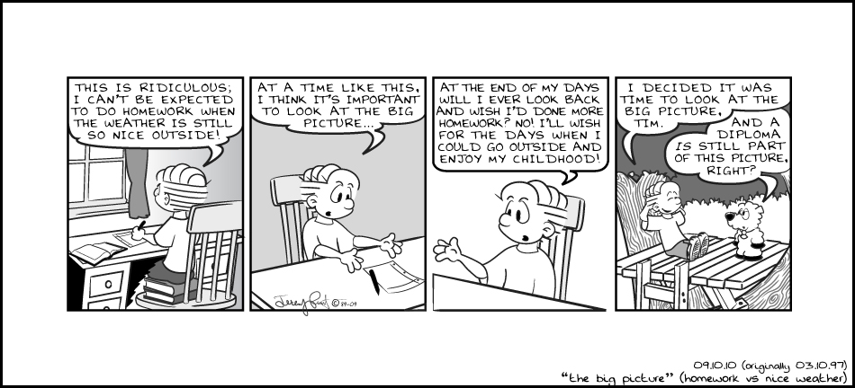 Jeremy And Tim - Comic Strip by Date