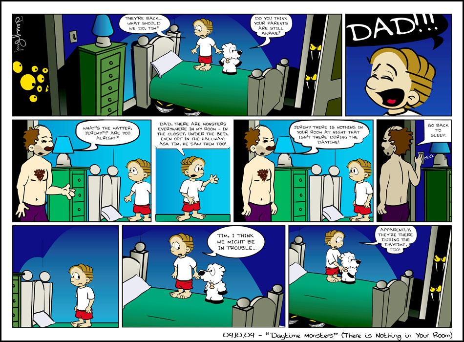 Jeremy And Tim - Comic Strip by Date
