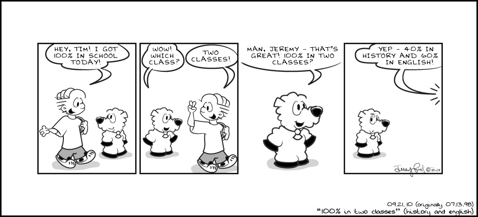 Jeremy And Tim - Comic Strip by Date