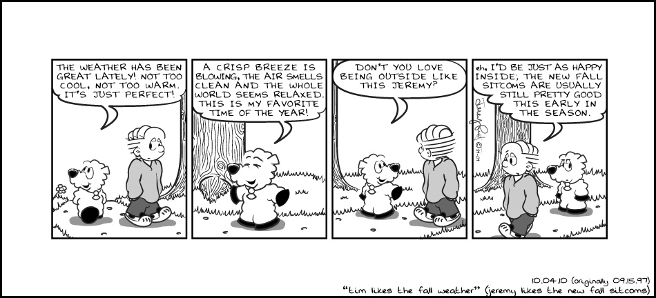 Jeremy And Tim - Comic Strip by Date