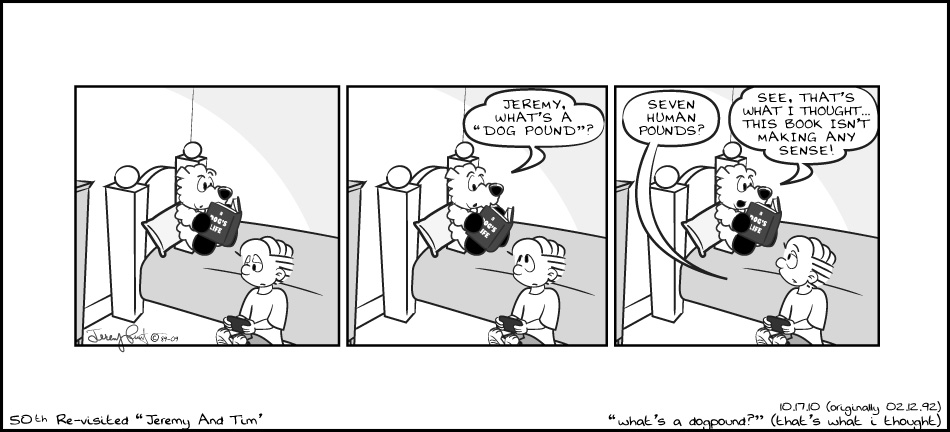 Jeremy And Tim - Comic Strip by Date